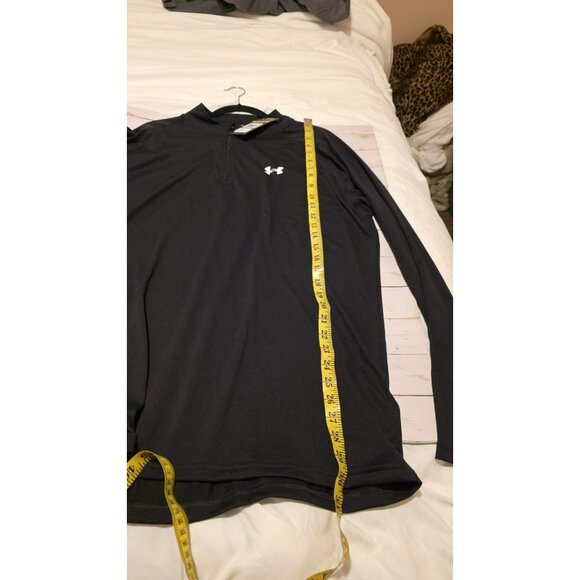Under Armour Top Mens XL Quarter Zip Pull on HeatGear Long Sleeve NWT Activewear - Picture 6 of 12